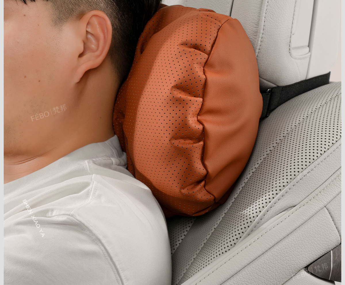 Cross-Border Tk Amazon Car Headrest Lumbar Support Neck Pillow Car Cushion Neck Pillow Cushion Car Seat Lumbar Support Gadget
