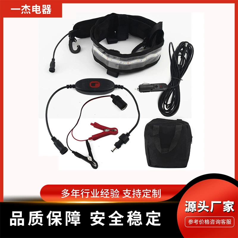 Светодиодная лампа для кемперов с 5050 Набор водонепроницаемых палаток с батареями диких противомоскитных световых полосок