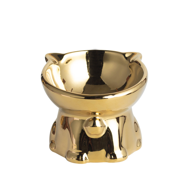 Tacos de cerámica personalizados para mascotas de cerámica para gatos cuenca de agua cuenca de alimentación para gatos cuenca