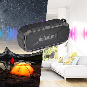 DoRealMe 多粒米 W03 IP67 防水防塵 Amazon越境販売 アウトドア Bluetoothスピーカー ポータブル|undefined
