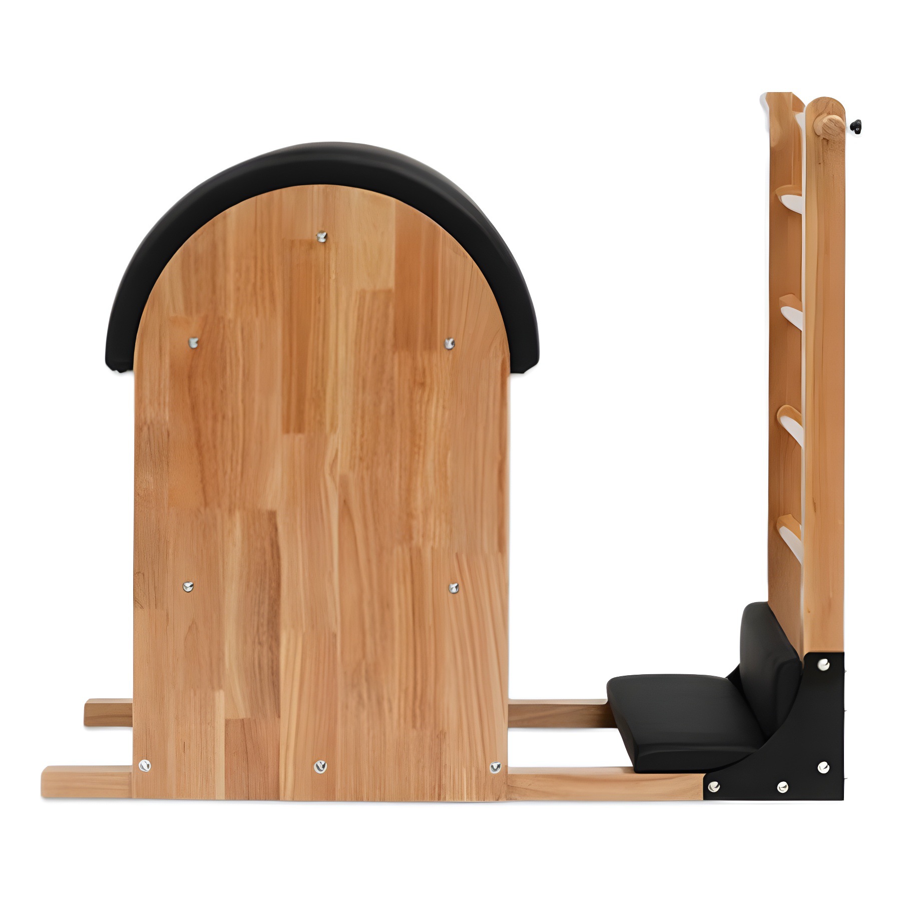 Estrictamente elegido Pilates barril gran equipo de árbol de arce estabilizador silla de yoga estiramiento forma Pilates barril de escalera de estudio