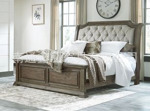 American Style Solid Wood 1.8 m Double Master Bedroom Wedding Bed European Style Retro Log 1.5 Single Bed High-end Modern Simple