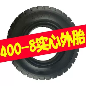 400-8 bərk şin tikinti sahəsi elektrik əl arabası, deşilməyən, aşınmaya davamlı