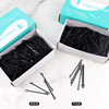 Black hairgrip, bangs, steel wire, hair accessory for adults for bride, Chinese hairpin