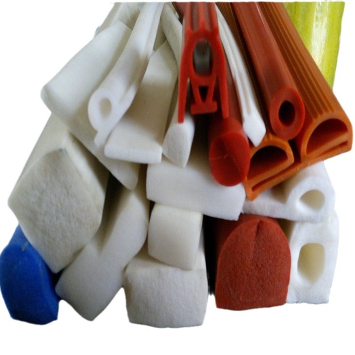 加工硅胶密封条 彩色密封条 硅胶发泡密封条