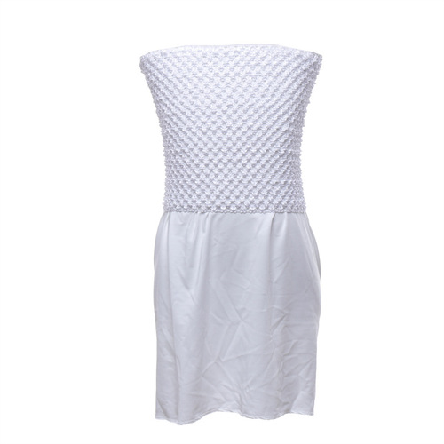 Korean mesh camisole children's knitting large wrap blouse 9inch girl handmade skirt puffy dress elastic top lining