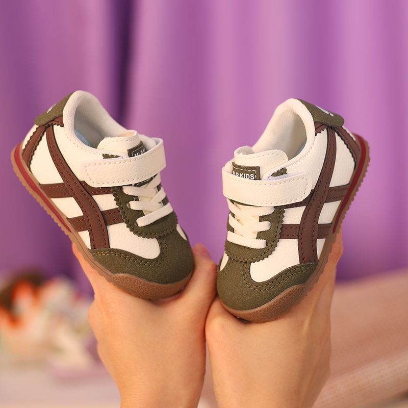 0-1-3 Spring and Autumn Baby Shoes Spring and Autumn Forrest Gump Shoes Soft-soled Baby White Shoes Non-slip Children's Walking Shoes