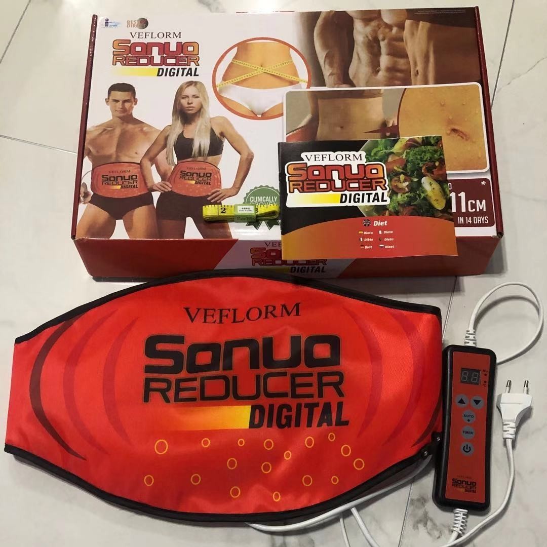 Cross-border best-selling heating belt for weight loss and slimming, sauna belt, heated massage belt