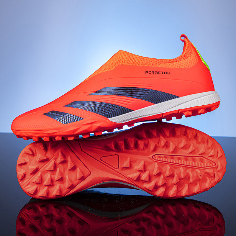 Zapatillas de Fútbol para Entrenamiento Suela de Caucho Transpirables para Césped Natural y Sintético