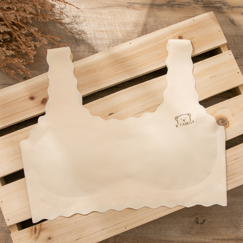 Летнее нижнее белье, дышащий бюстгалтер для школьников, бюстгальтер-топ, подходит для подростков