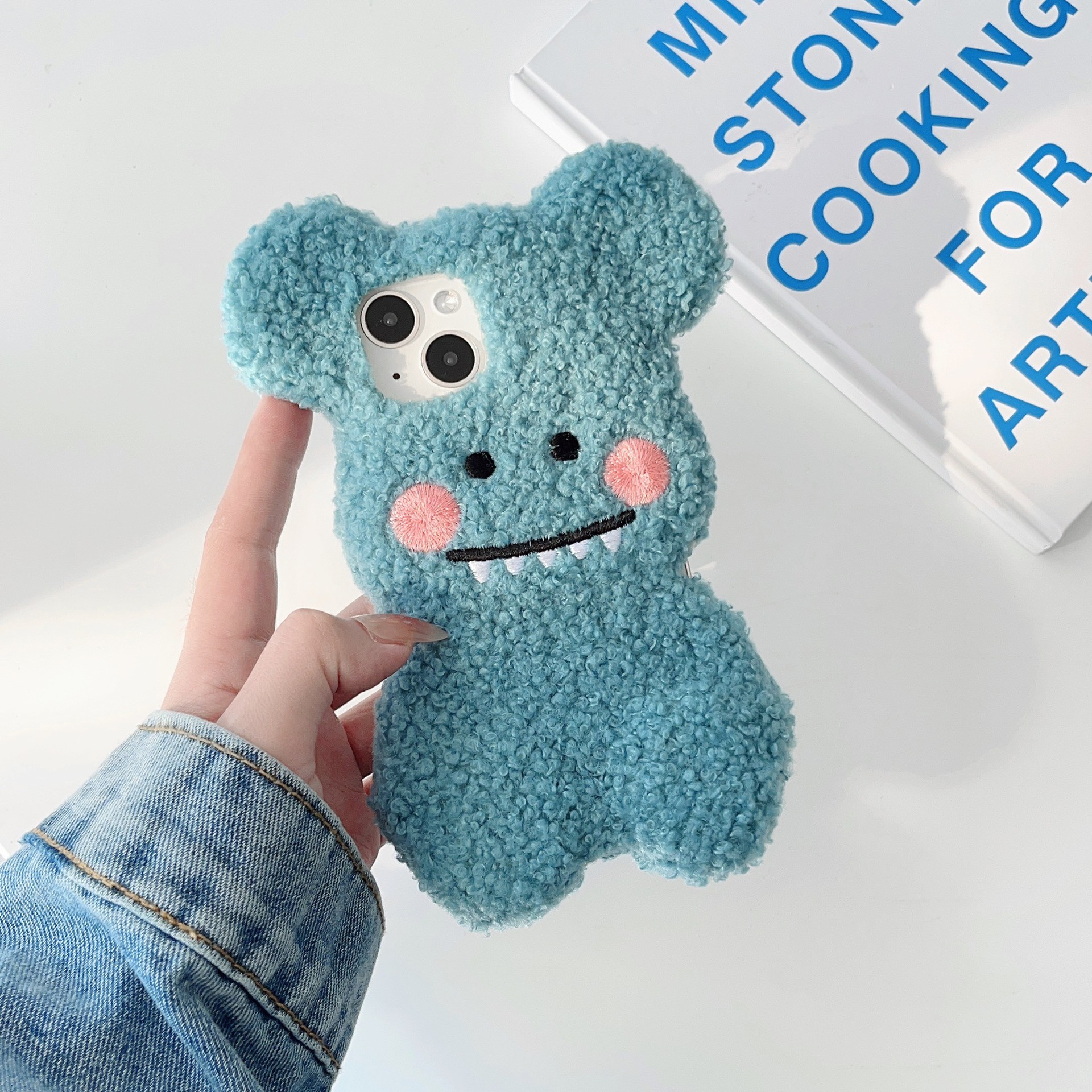 Ricamato per l'anno, adatto per la custodia del telefono iPhone 15, Apple 14 Promax New 13 Pro_voghion.com