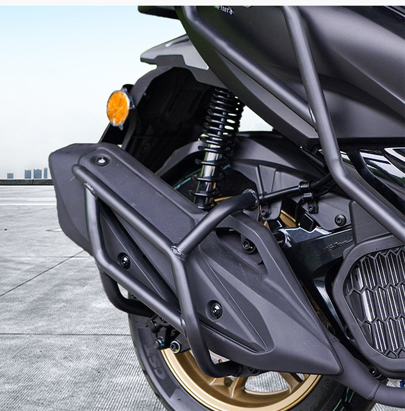 Suitable for Southern Flying Shark 150 Scooter Bumper Exhaust Bar Front and Rear Full Surround Guard Bar Anti-Fall Bar Modification Parts