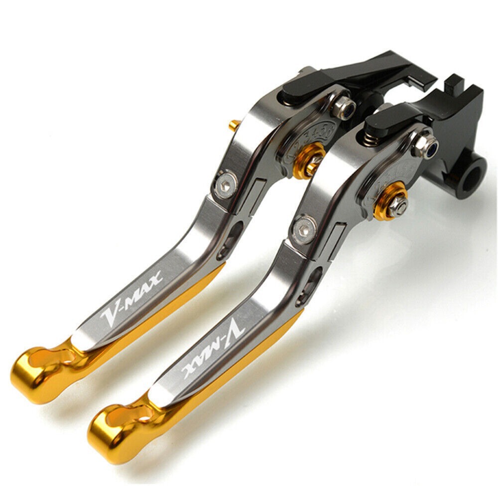 Suitable for Vmax 1200V-max motorcycle CNC telescopic folding brake clutch handle rod horn