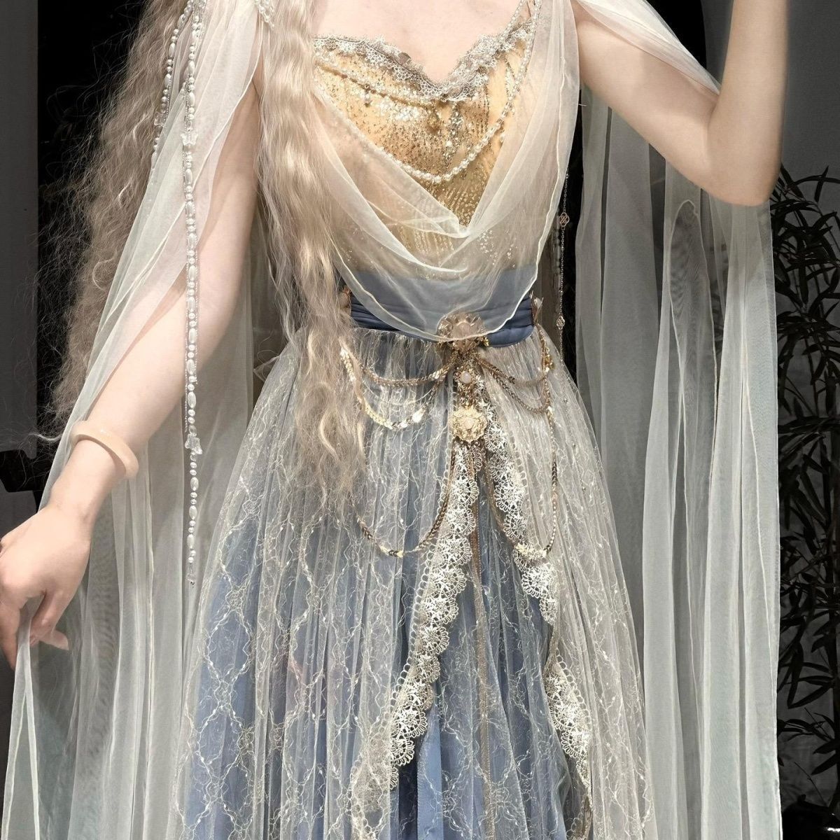 国风神女敦煌公主飞天元素汉服西域爆款西双版纳异域风情服装写真