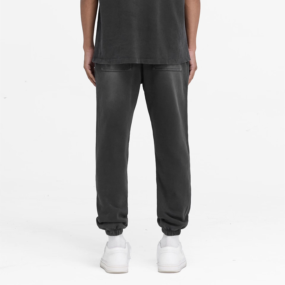 Representa pulverización de caballo para hacer viejas letras de lazo de lazo de pie pantalones sueltos para hombres y mujeres callejero pantalones de pies pequeños transfronterizos