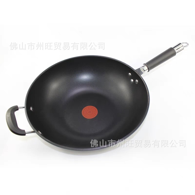 Thick Iron Frying Pan for Home Use Without Coating, Suitable for Induction Cookers and Gas Stoves, Wholesale