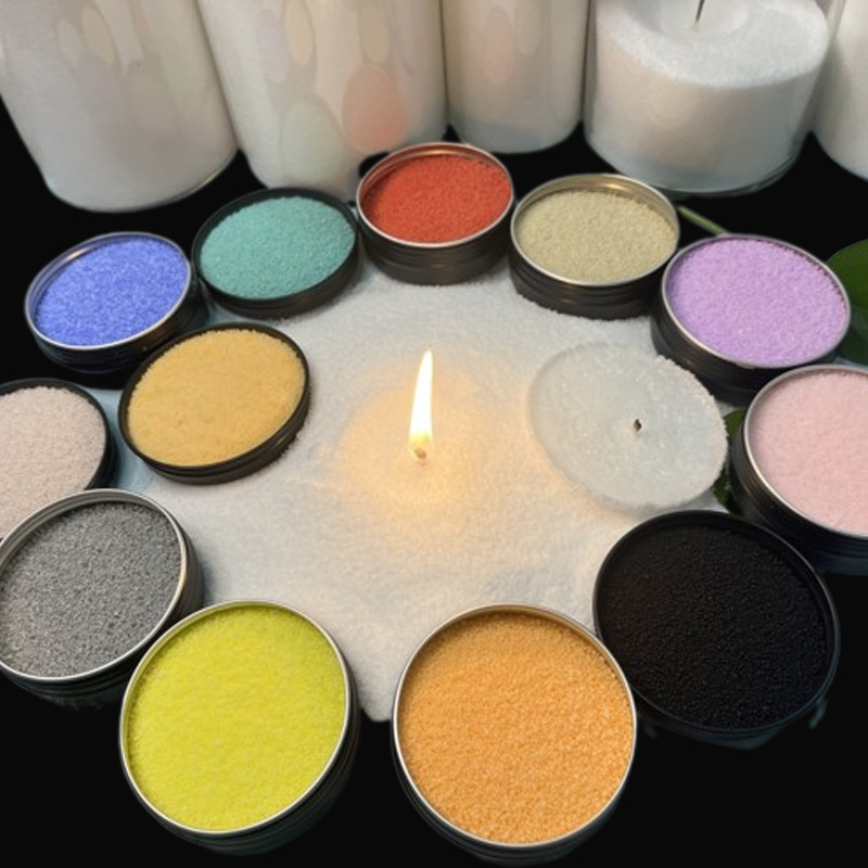 Bougie en sable granulaire pour mariage parfumée et romantique_voghion.com