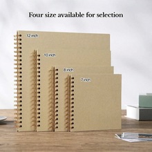 复古创意线圈diy相册　剪贴簿照片收纳纪念本 卡簧翻页 影集8 1０