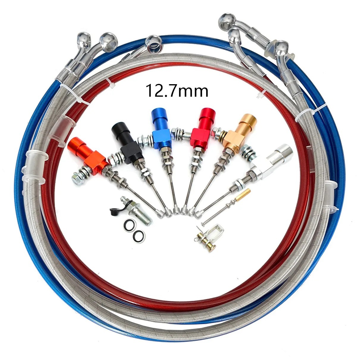 Motorcycle modification parts hydraulic clutch cable modification hydraulic kit pump sub-cylinder clutch lower pump clutch pull pump