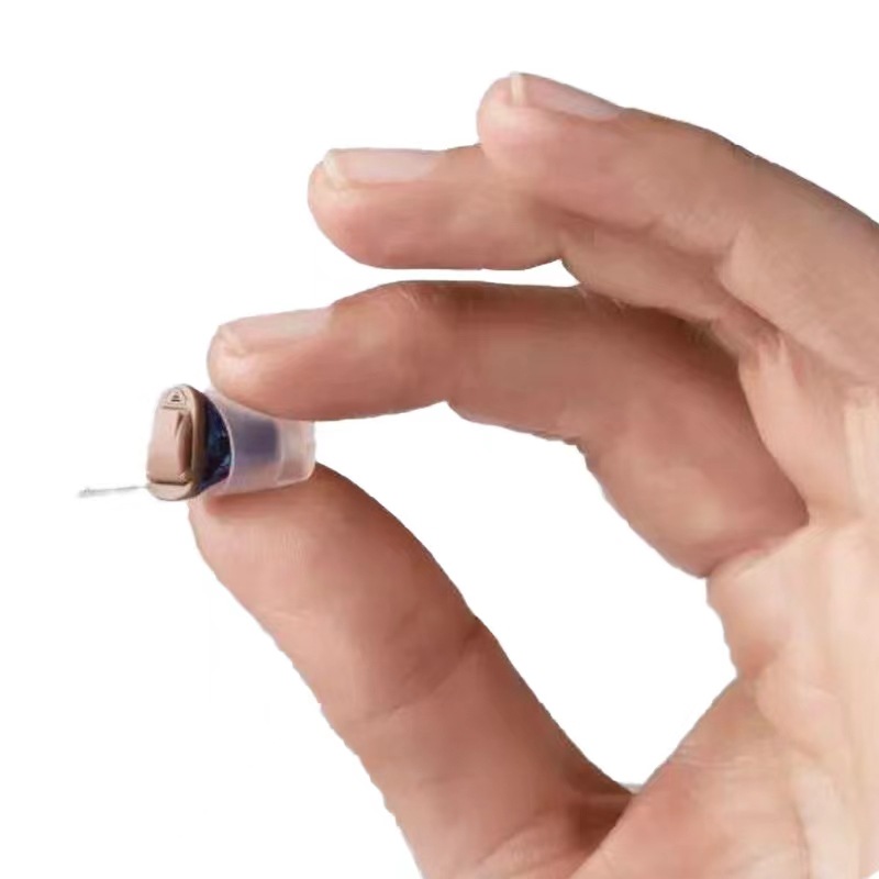 Liston oído audífono ancianos sordos oído de nuevo pequeño invisible APP tuning canal auditivo Genie 5AITC