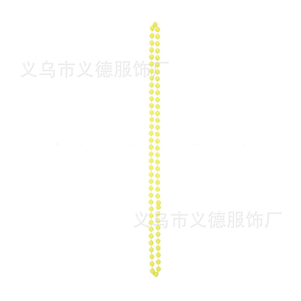 Collar de neón de 80cm amarillo