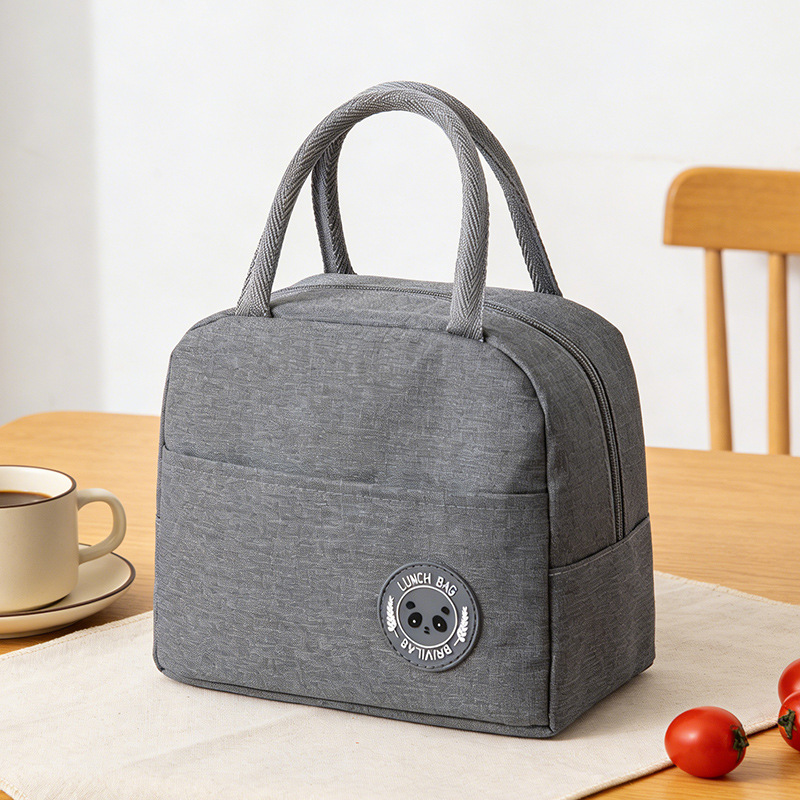 Portable Insulated Lunch Bag, Fresh-Keeping Insulated Bag, Insulated Lunch Box Bag, Aluminum Foil Lunch Bag for Work and School, Ice Bag