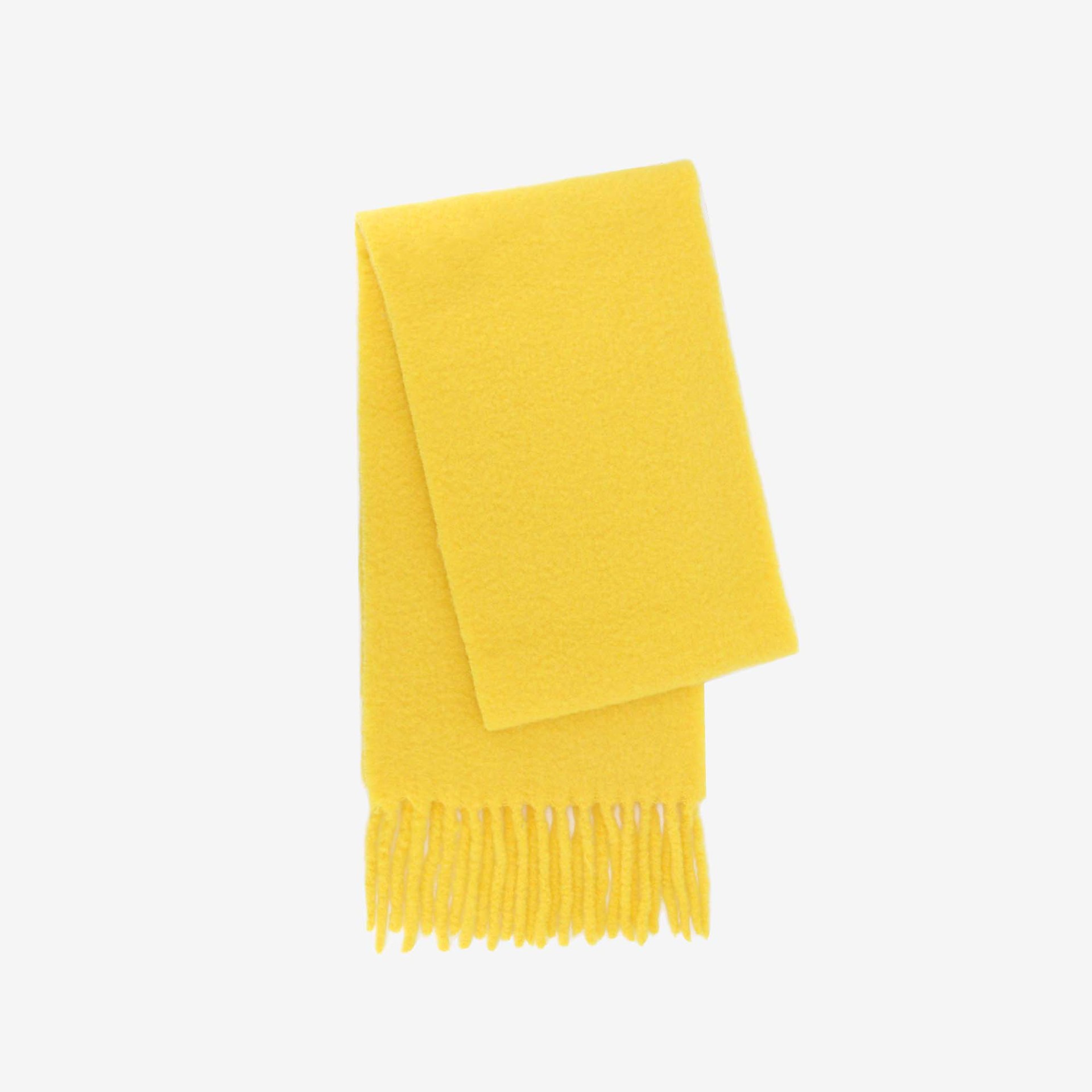 Selección estricta de hilo de anillo bufandas de lana de alta calidad de invierno de nieve de mujeres coreanas de atmósfera de collar simple y amplio