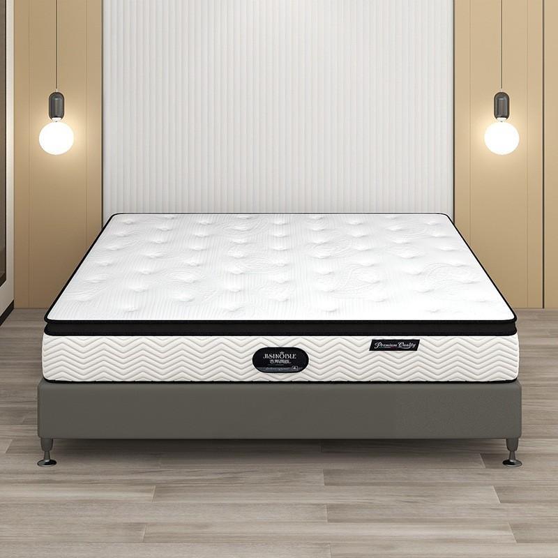Cama Tapizada para Hotel con Cajón de Cama, Tela y Madera, para Hotel y Apartamentos