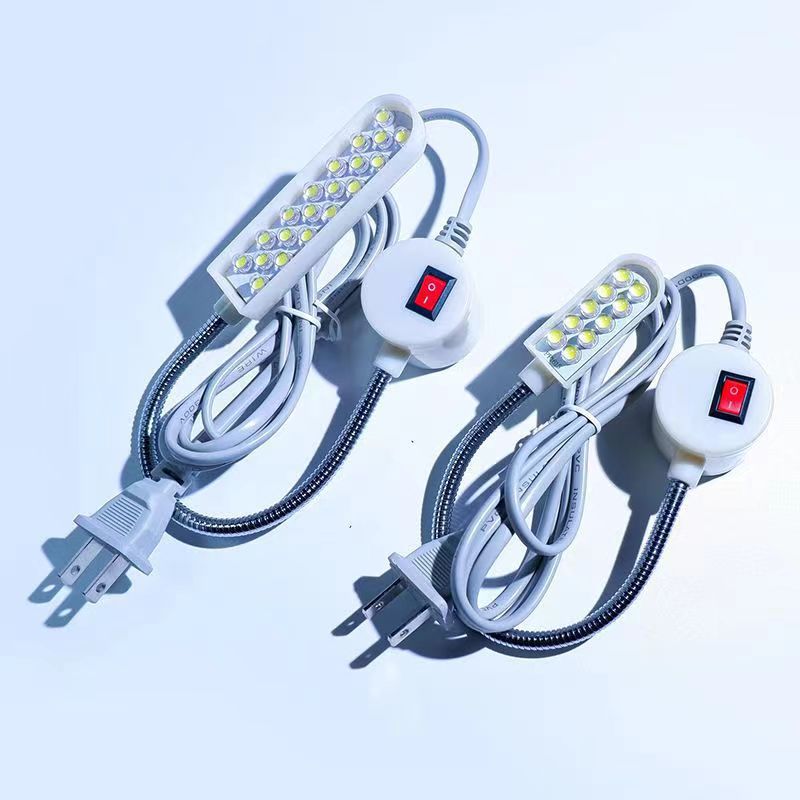 Máquina de coser lámpara de trabajo máquina herramienta lámpara de coche LED lámpara de escritorio de absorción magnética móvil COB lámpara de ropa lámpara de aguja lámpara de coche