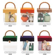 手提亚克力婚礼伴手礼伴娘结婚闺蜜回礼盒网红空盒化妆品礼盒ins