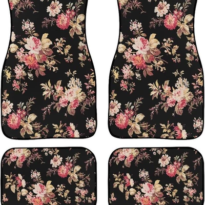 Avtomobil döşəmə paspasları — Easy-care Non-slip Dirt-resistant Comfortable - car-floor-mats-7-two-pairs-of-35454868cm