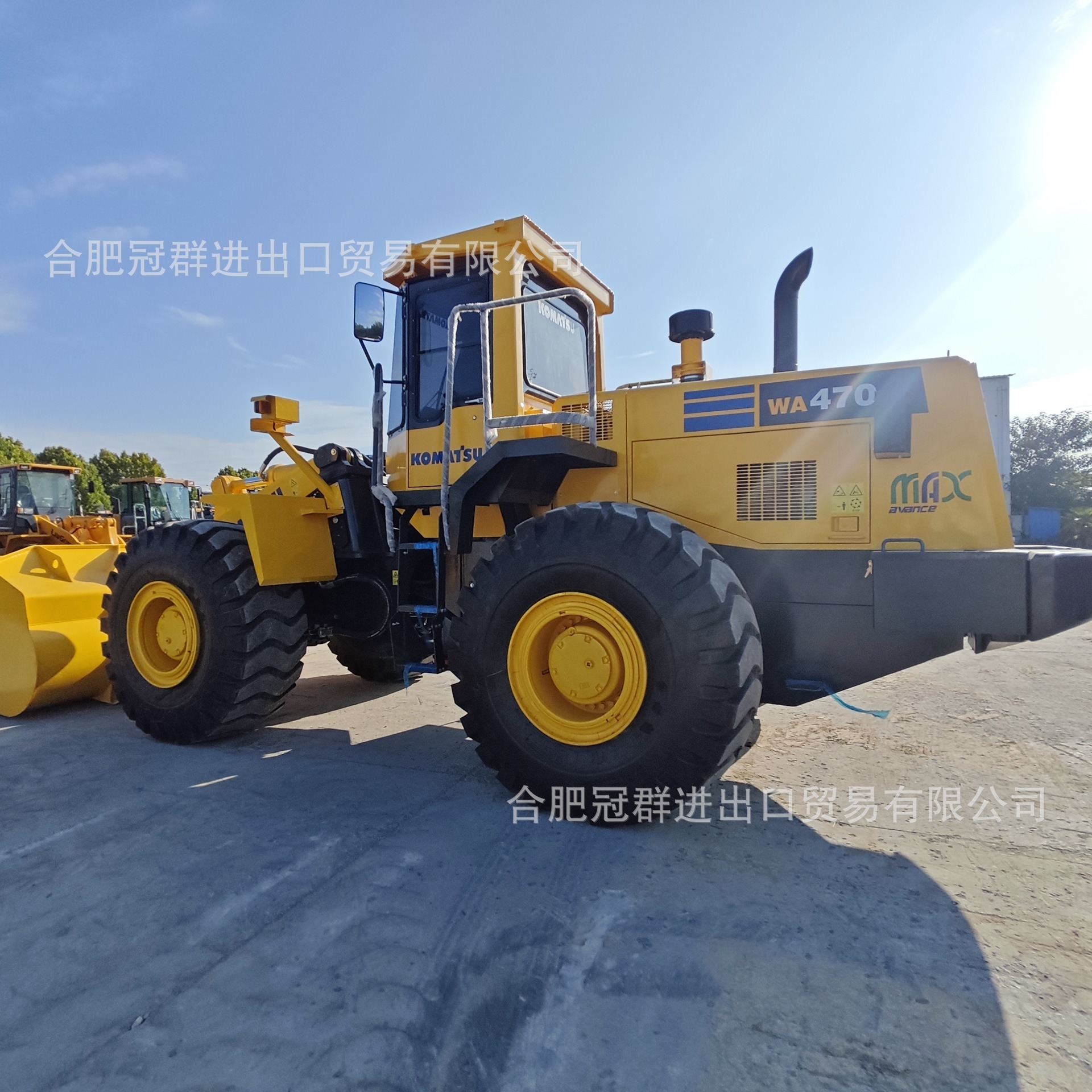 Komatsu Loader 5 cubo carretilla elevadora KOMATSU WA470 tipo general bucket grande image 4