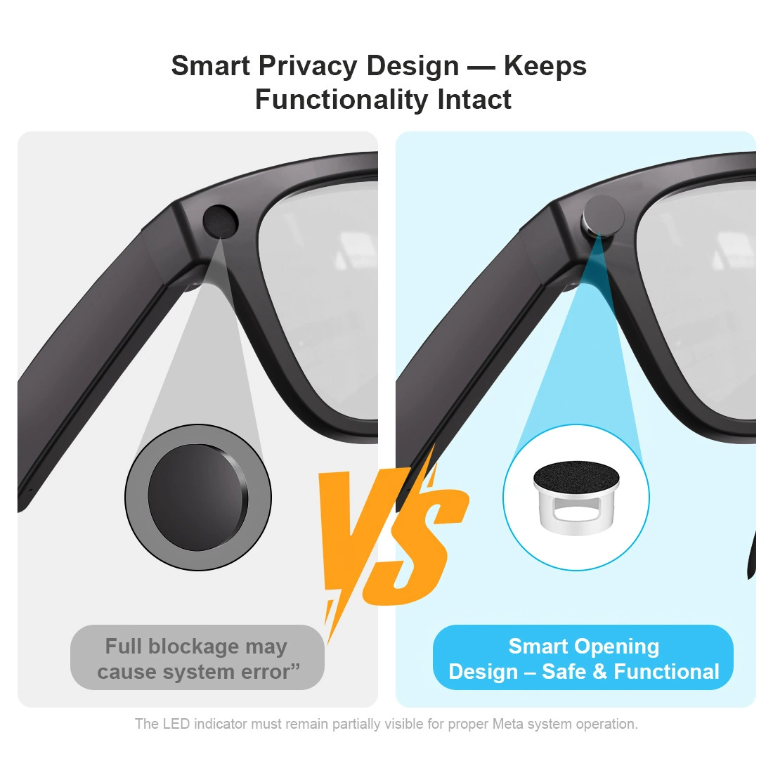 Rayban, compatible glasses, accessories, smart sticker