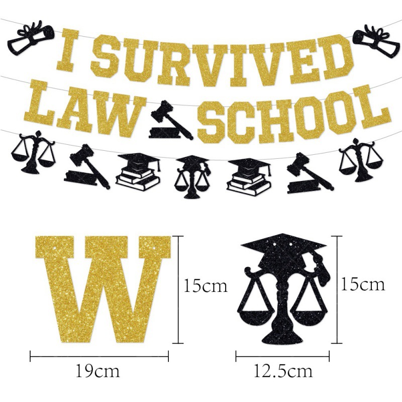 Suministro directo de fábrica Departamento de Ley temporada de graduación fiesta tire bandera traje pastel plug-in Universidad graduación decoración tire flor