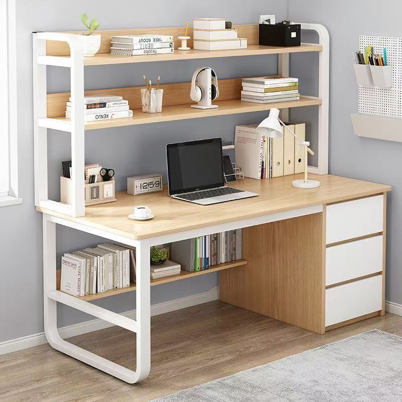 Simple home-use computer desk and chair set for bedroom, girls' room, writing desk, student study table