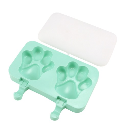 Silicone ice cream mold cartoon ice cream diy ice tray for making popsicles handmade homemade popsicles with lid popsicle mold