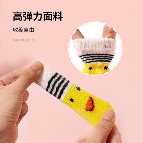 New pet socks, high-quality non-slip puppy socks, dog foot covers, teddy dog, poodle cotton socks supplies