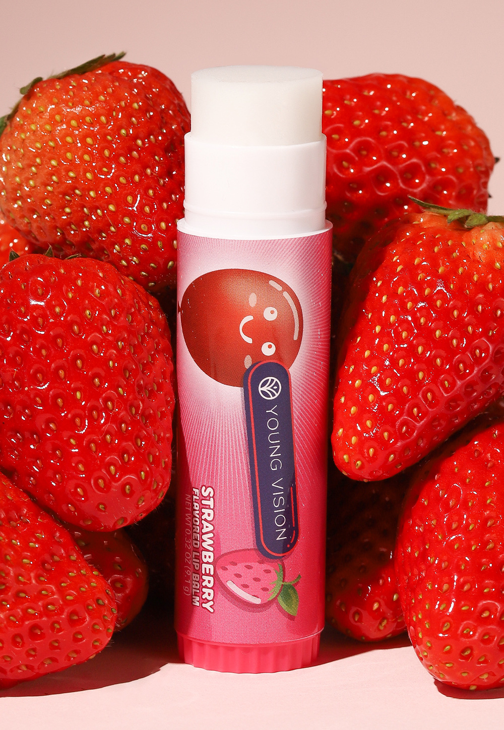 YOUNG VISION Lip balm Moisturizing and Nourishing fruit-flavored cross-border lip balm undefined