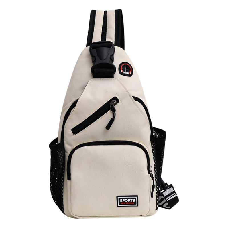 Nuevos hombres y mujeres bolsa de pecho impermeable de gran capacidad mochila casual Satchel Oxford tela bolsa de mensajero mochila multifuncional para mujeres