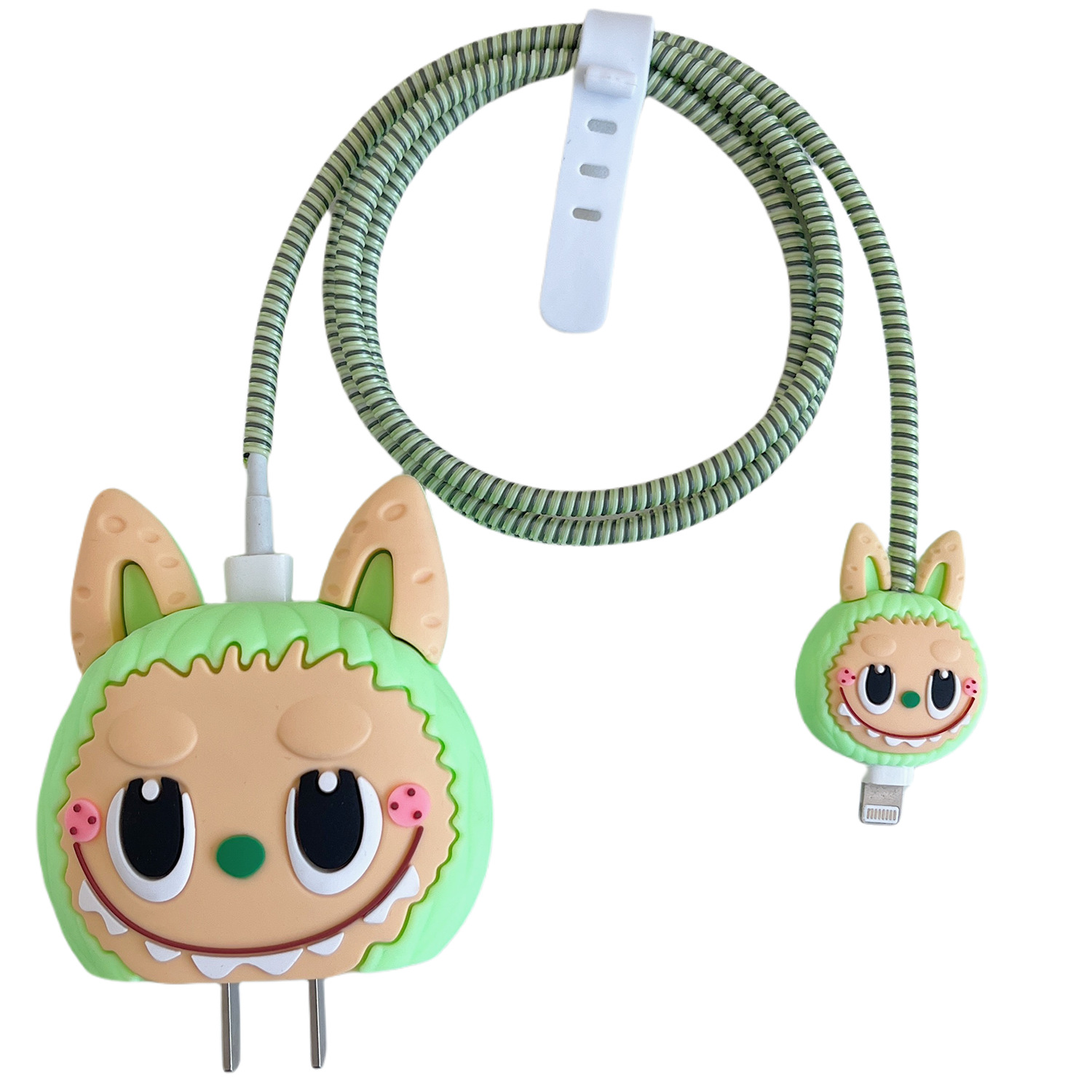 Aplicable Apple 18W / 20W cargador de cabeza de cubierta cargador de cubierta de cable de datos cubierta de 4 piezas al por mayor