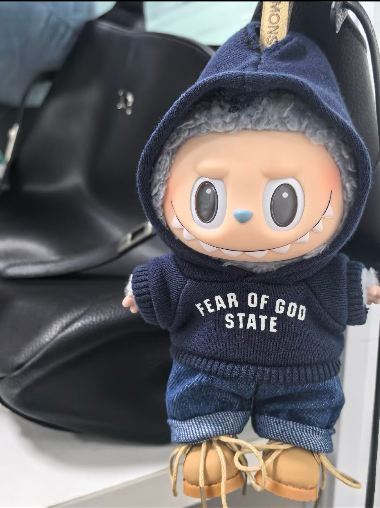 ラブブ labubu ビニール コカ・コーラ ベビー服 第一世代、第二世代、第三世代 17cm 夏用 座り立ちオーバーオールスーツ
