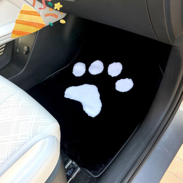 Heated, Other Universal Foot Pad - super-soft-comfortable-barefoot-foot-pad-black