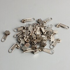 5番ファスナー付きプルヘッド7番ロック付きカバー付きジッパーヘッド中程度の金属製バッグ布団カバー服ファスナー