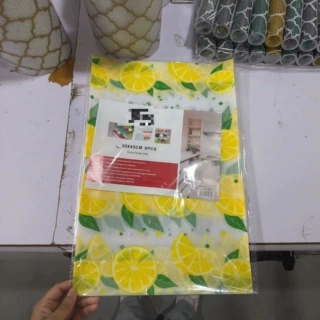 定制链接  亚马逊款 印花厨房橱柜防水垫防滑垫柜子防潮垫防水可