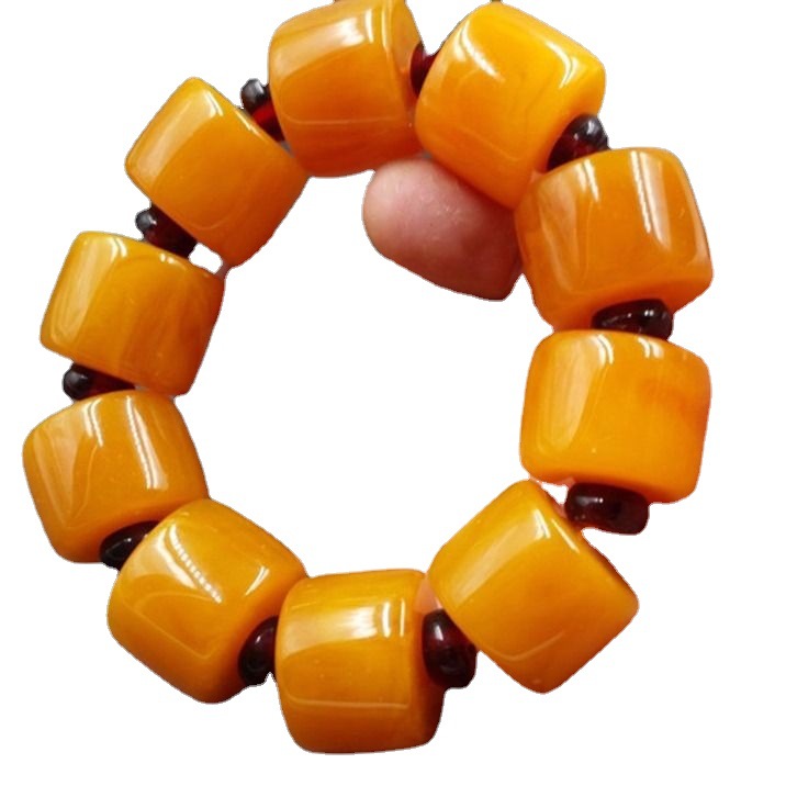 Big bracelet wax agate