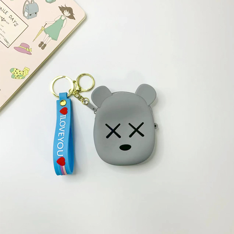 곰 머리 회색 (버클)