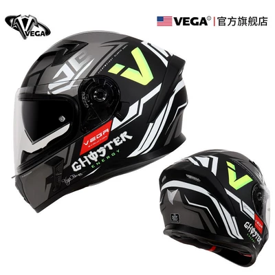 Men and Women, Bluetooth Full-Face | Kempinq və səyahət - m-shen-speed-gray-comes-with-anti-fog-patch-black-film-headgear-nose-protection-helmet-bag