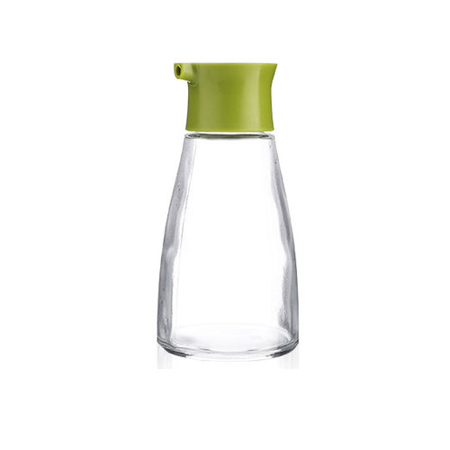 Soy sauce and vinegar seasoning bottle, Japanese-style hole-controlled glass oil jug, household kitchen restaurant vinegar jug, sesame oil sesame oil vinegar bottle