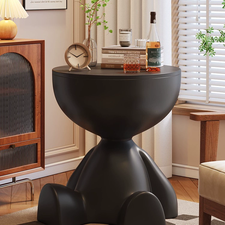 Приставной столик для дивана, прикроватная тумбочка, креативный угловой столик для гостиной, небольшой журнальный столик на мини-балконе, круглый стол, прикроватная тумбочка для спальни