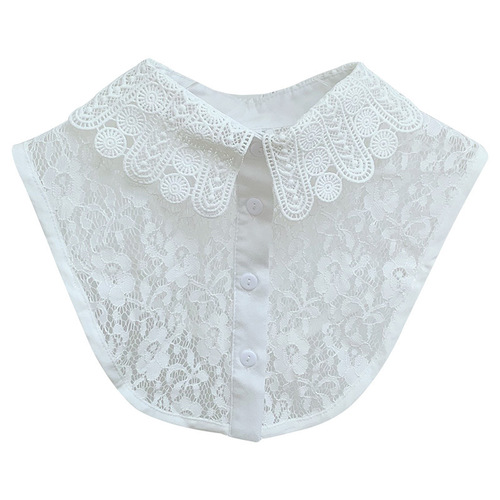 Fake Collar Women's Lace Fake Collar Autumn Doll Collar Decorative Shirt Collar Summer Versatile Stand Collar Winter Wholesale